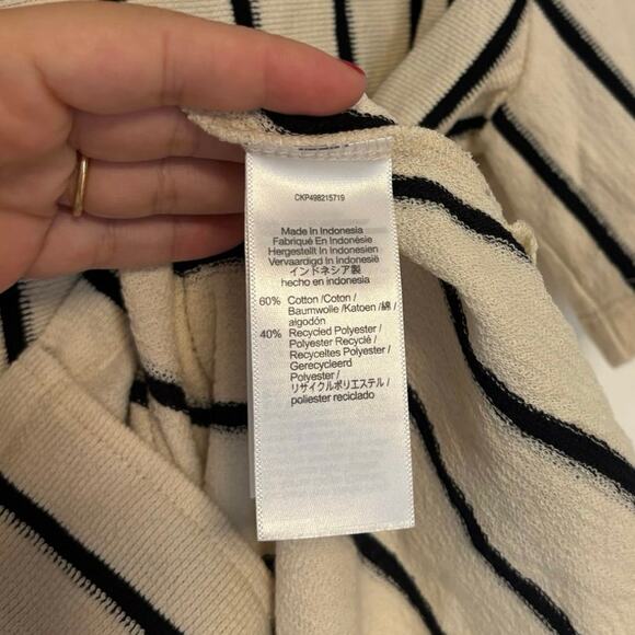 NWT Madewell The Textured Knit Camp-Collar Shirt In Vintage Ivory Size Small - Picture 6 of 8